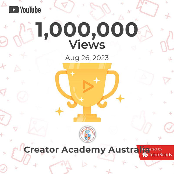 One Million Views!