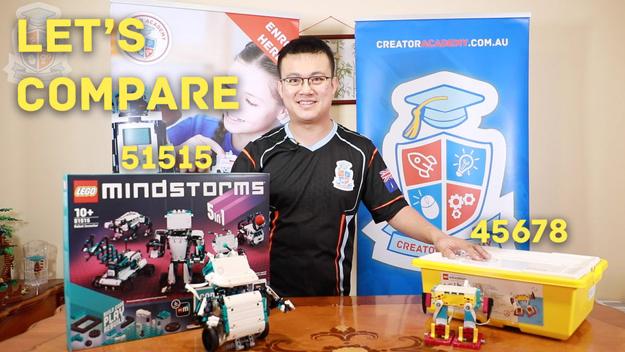 Let's Compare: LEGO SPIKE Prime and LEGO Mindstorms Robot Inventor