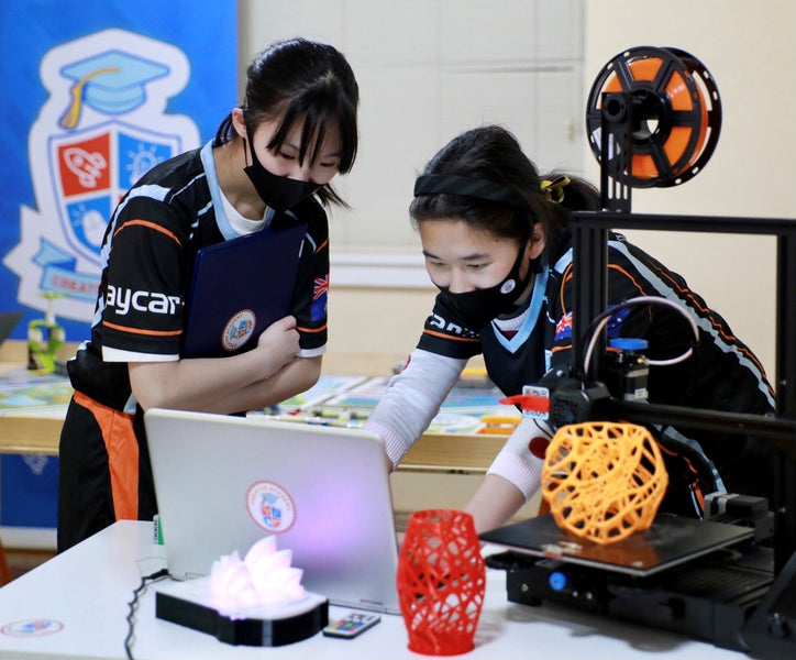 Students Use 3D Printing for FLL